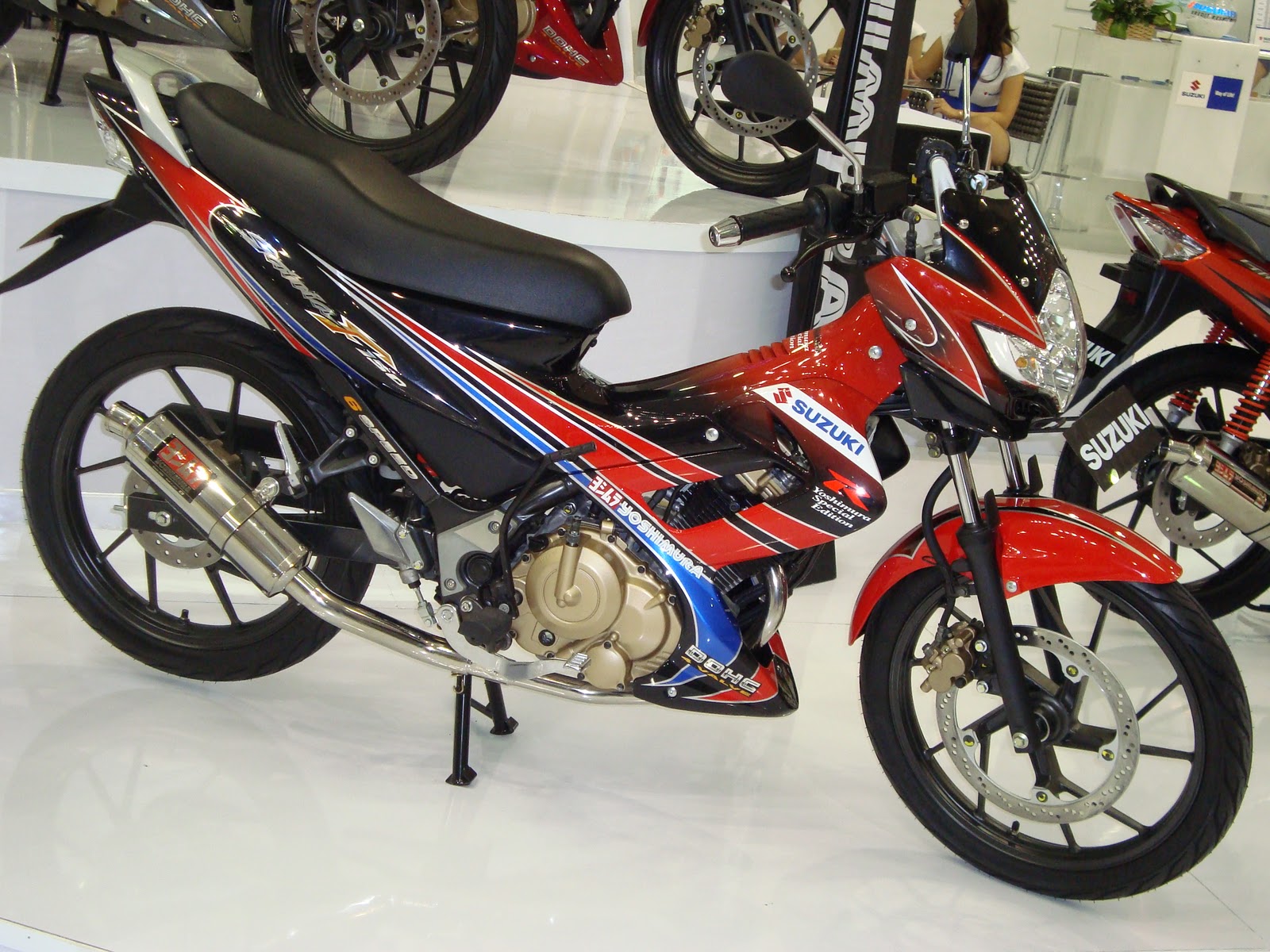 Foto Motor Suzuki Satria Fu 150 MOTOR TUNGGAL