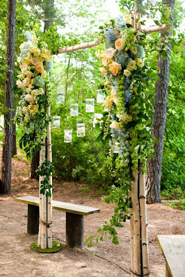 Creative Wedding Decorations - Using Bridal Arches