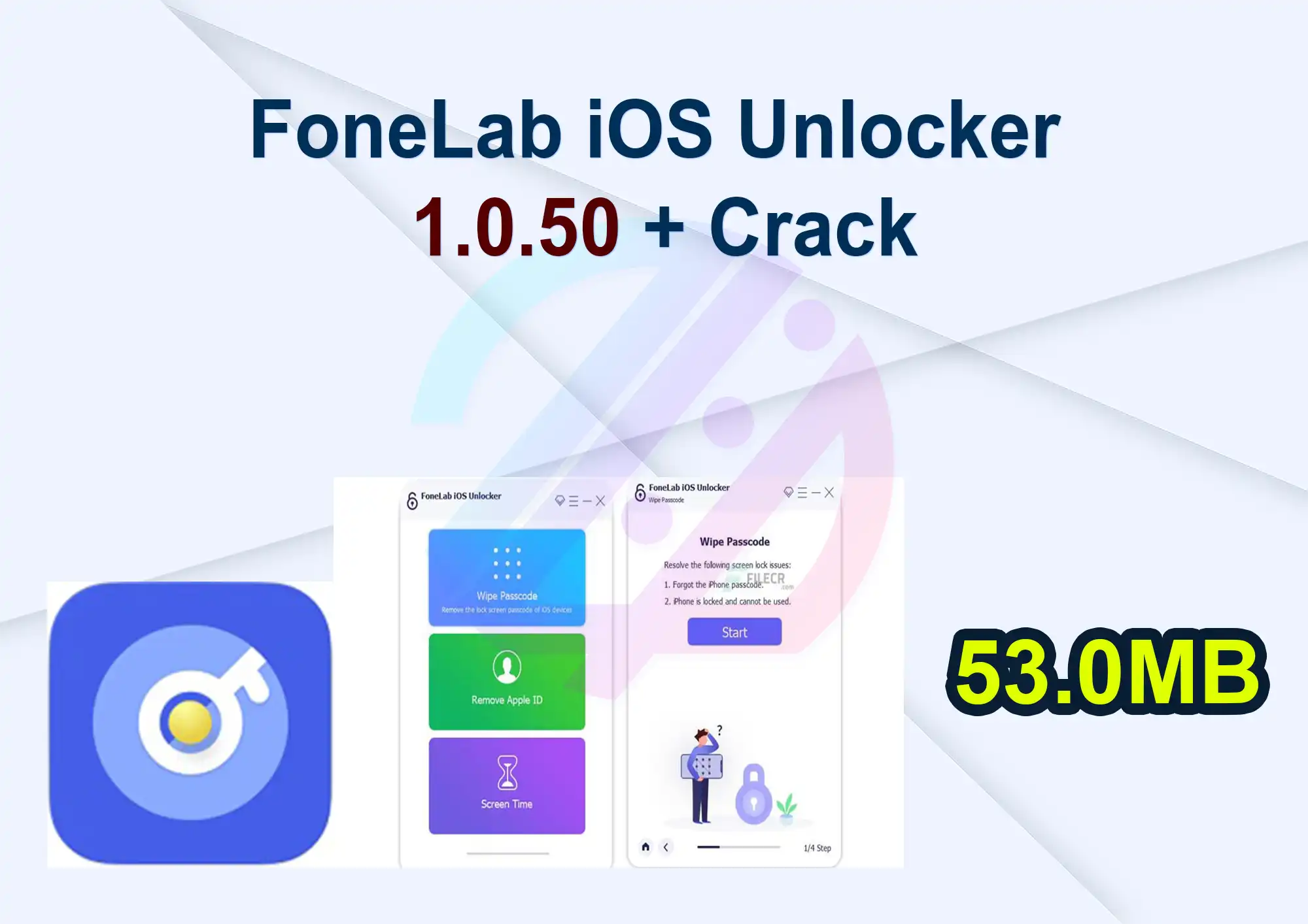 FoneLab iOS Unlocker 1.0.50 + Crack