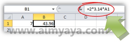 Saat bekerja di microsoft excel tidak jarang kita hanya membutuhkan nilai hasil perhitunga Cara Cepat Mendapatkan Nilai Hasil Perhitungan Rumus di Ms Excel