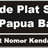 Kode Plat Nomor Kendaraan Sorong - Papua Barat