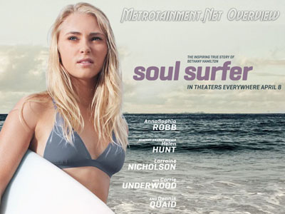 Bethany Hamilton is played by Annasophia Robb in this movie and she has done