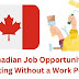 Working in Canada Without a Work Permit