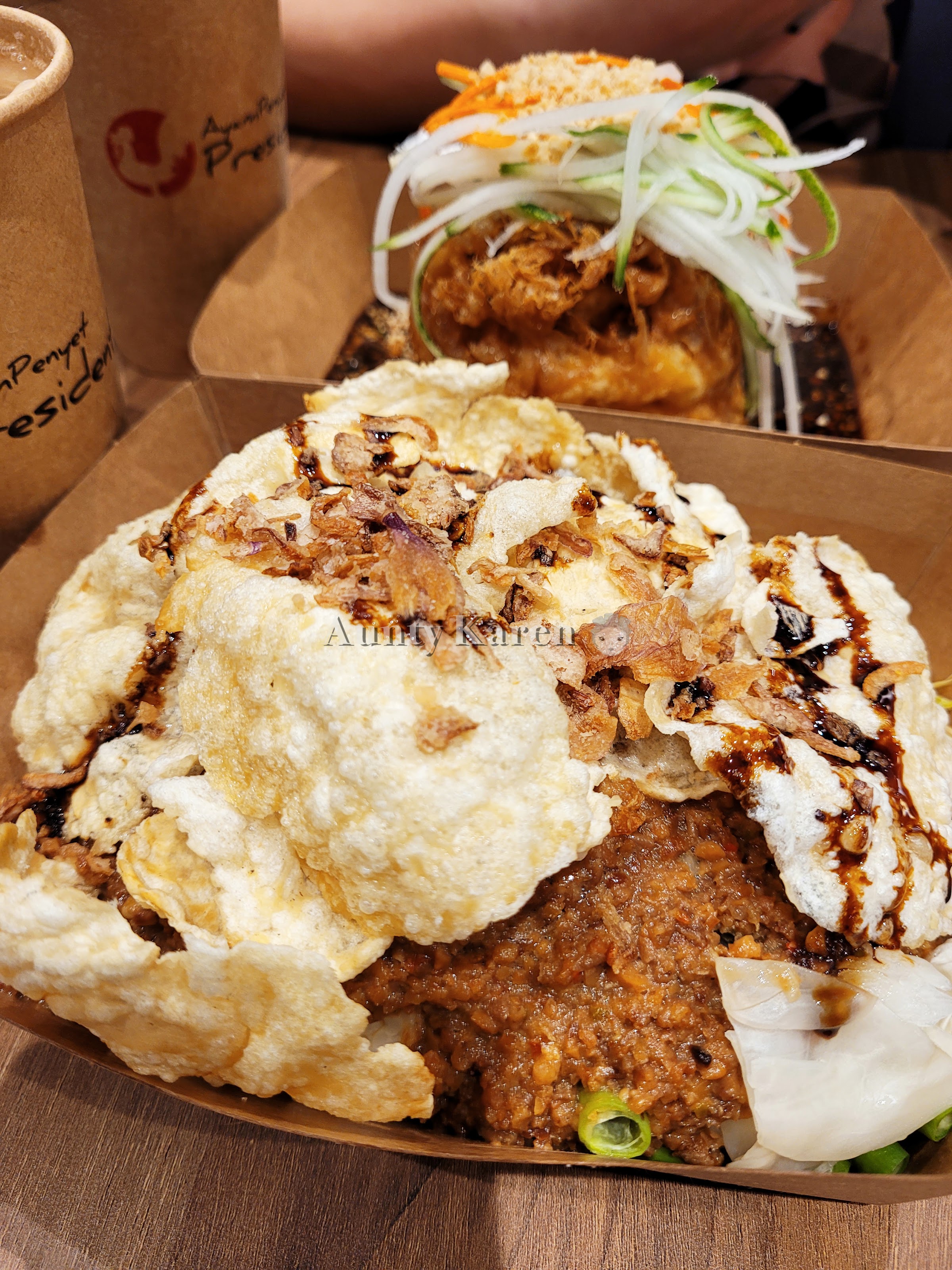 Close up of Gado-Gado from Ayam Penyet President at i12 Katong