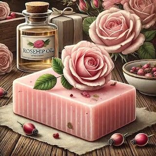 Sabonete Natural de Rosa Mosqueta: Beleza e Regeneração da Pele