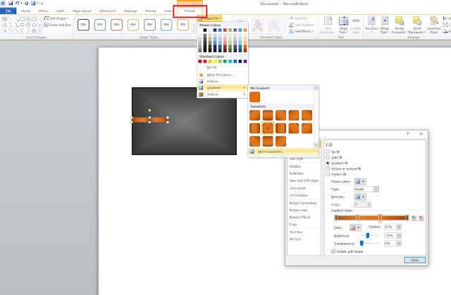 Download Template Kartu Nama Word