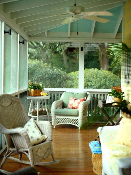 Pretty Old Houses: I Miss My Screened Porch