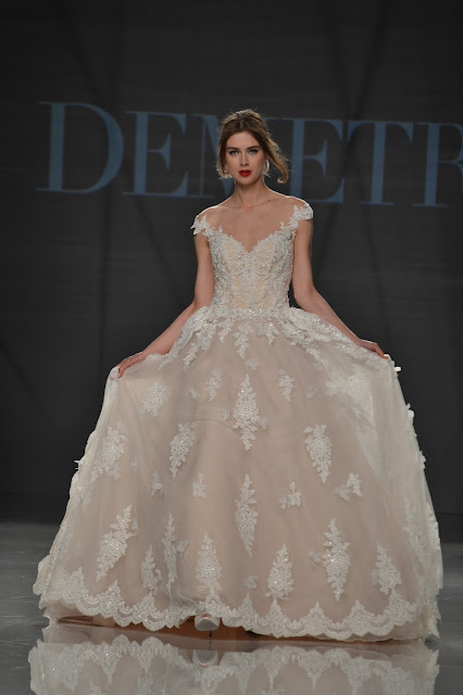 "Demetrios at Barcelona Bridal Fashion Week"