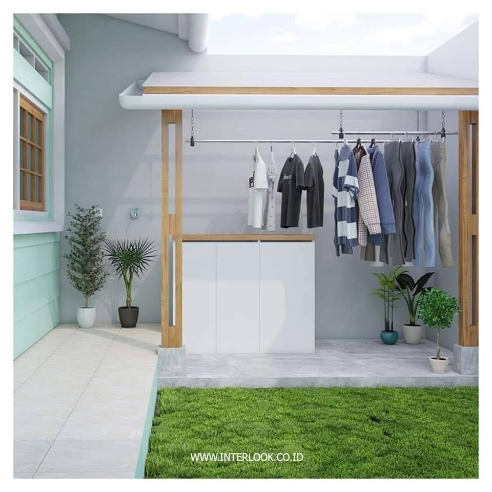 Ide Kreasi Buat Tempat Nyuci dan Jemuran Hello Shabby 