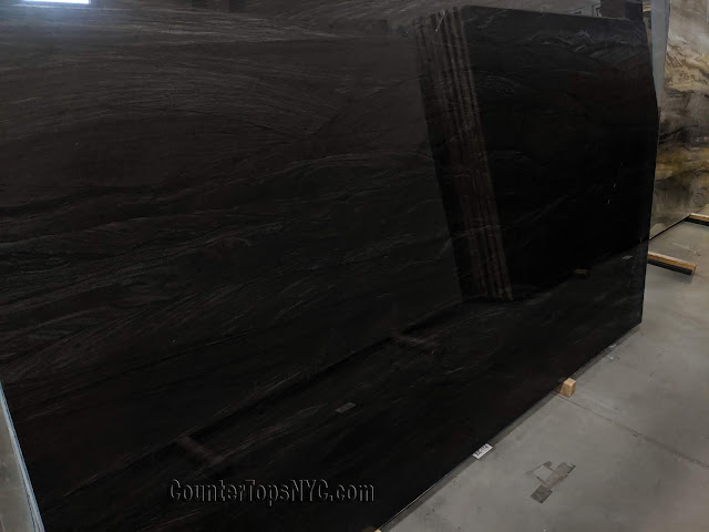 Black Quartzite Slabs NYC