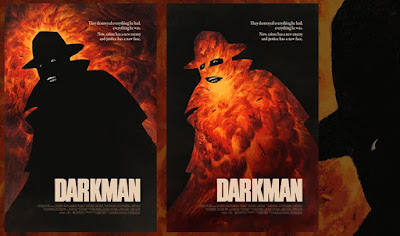 Darkman Print by James Bousema x Vice Press x Bottleneck Gallery