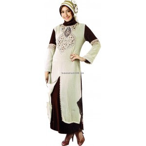 Model Busana Gamis Pesta Muslimah Modern