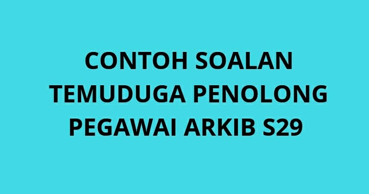 Soalan Pac Ptd - Kecemasan k