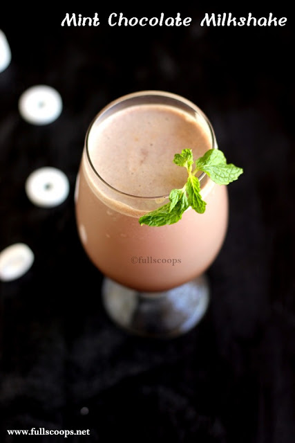 Mint Chocolate Milkshake