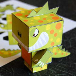 Smash Monster Papercraft