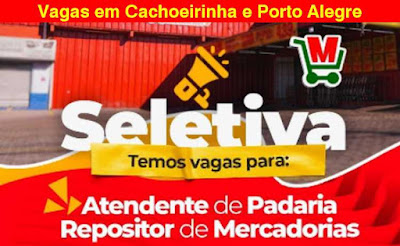 Rede de Supermercados abre vagas em Porto Alegre e Cachoeirinha