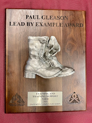 2020 Paul Gleason Lead by Example Award. USDA Forest Service photo.