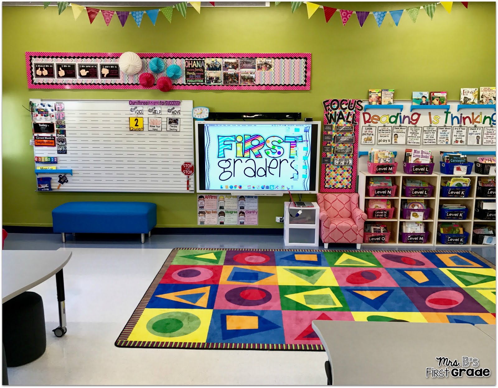 My Classroom  Mrs B s First Grade 