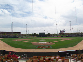 Home to center, Camelback Ranch