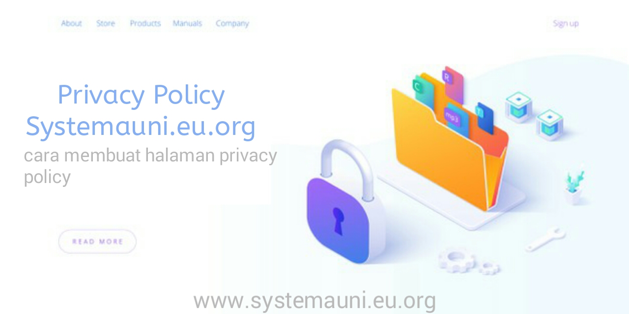 Cara membuat Halaman Privacy Policy di Blog