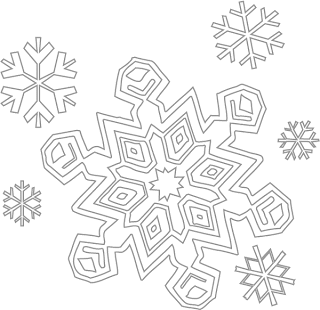 Snowflake Coloring Pages on Posted By 4hmad At 7 27 Am 0 Comments Labels Coloring Pages Snowflakes