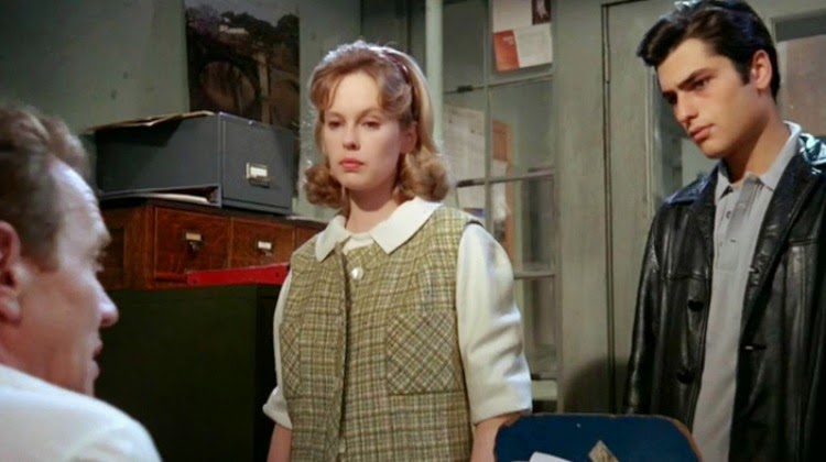 A Vintage Nerd, Old Hollywood Blog, Classic Film Blog, Up the Down Staircase, Sandy Dennis Movies, Vintage Blog