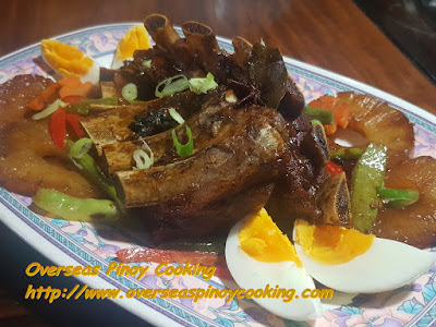 Braised Pork Spareribs with Pineapple