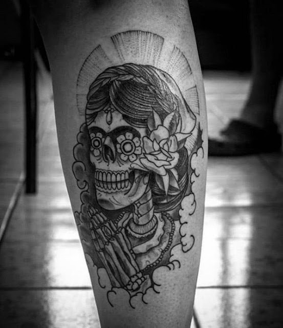 Tatuagem Catrina - 30 ideias para se inspirar