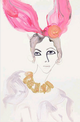 Tanya Ling Fashion Week fashion illustrations 