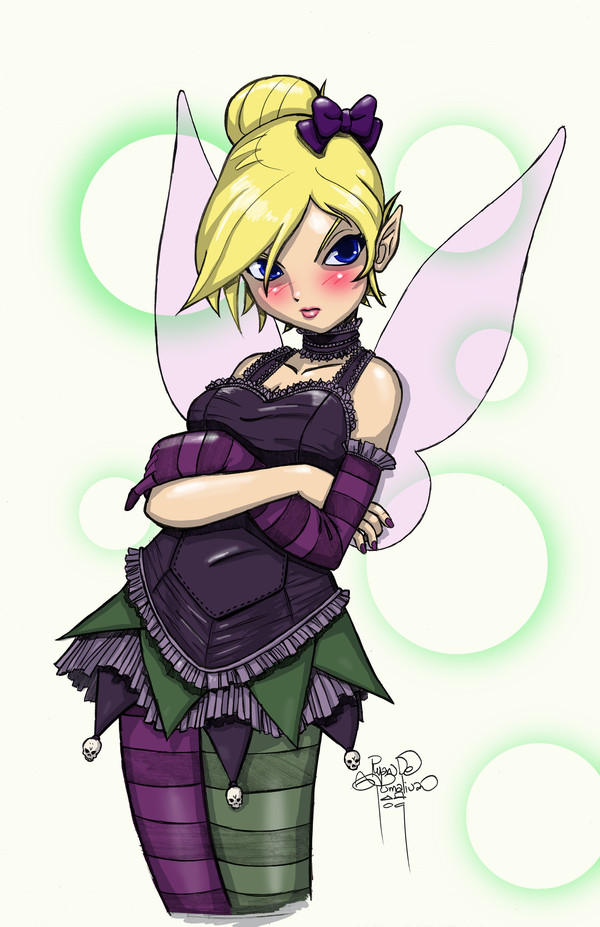 Tinker Bell Gothic Loli por sykoeent