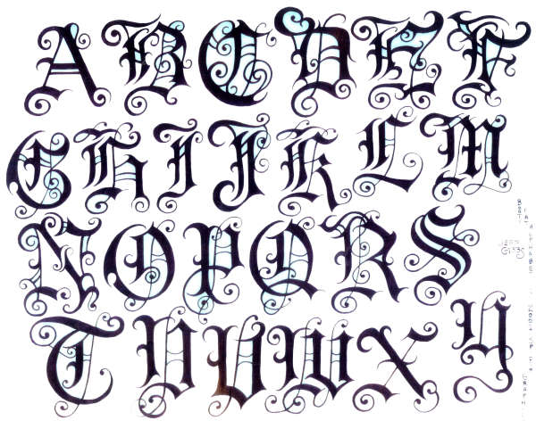 Welcome to All Entry where you can chose from Some of tattoo fonts and