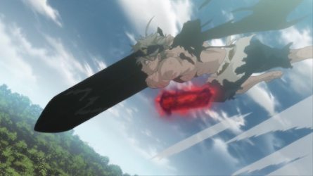 Animación de la batalla épica Black Clover episodio 63