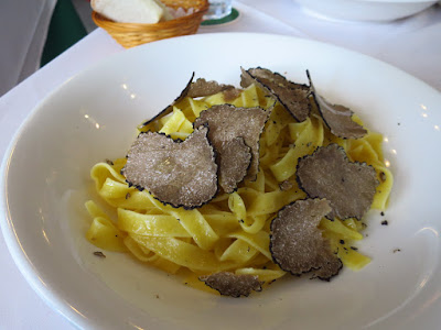 Casa Roma, tagliatelle black truffle