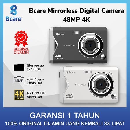 Bcare Mirrorless Digital Camera 48 MP 4K