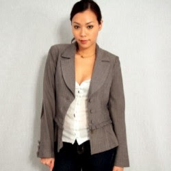 saks fifth ave blazer tweed