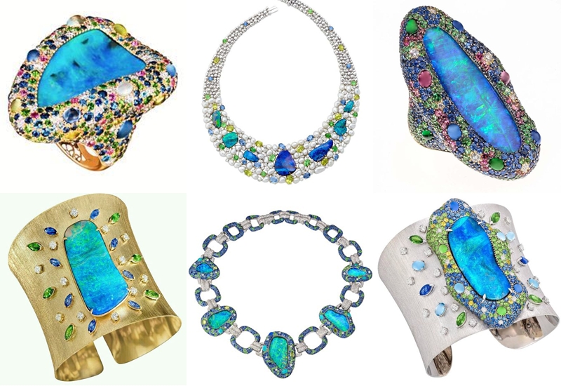 Margot McKinney fine colorful gemstone jewelry designs