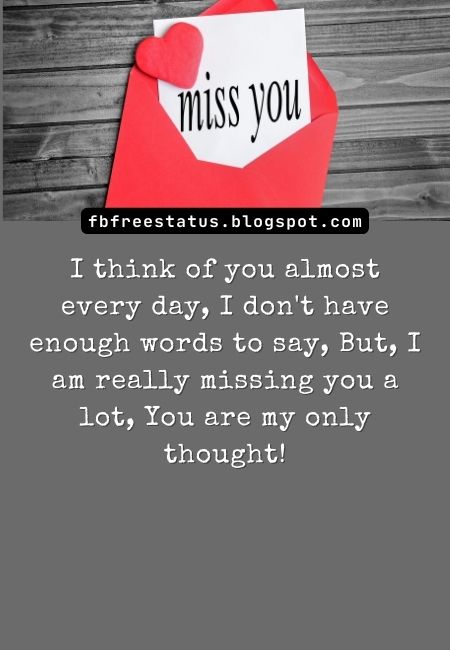 Missing You Messages