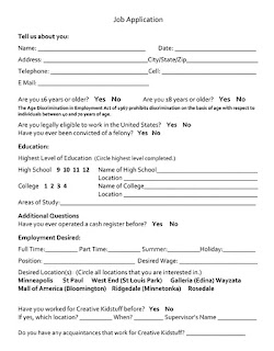 Job Application