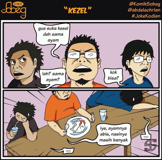 12 Komik 'Cowok Absurd' Ini Kocak Banget Bikin Ngakak 