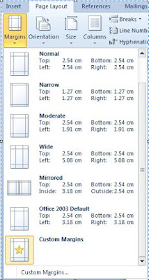 Cara Mengatur Margin Halaman