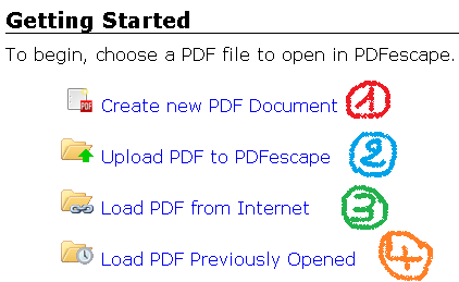 getting started البداية مع Create new PDF Document إنشاء كتاب الكتروني مجانا شراء بيع تصميم  Adobe - Adobe Reader free PDF viewer download