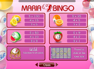 Free Maria Bingo Slot Game