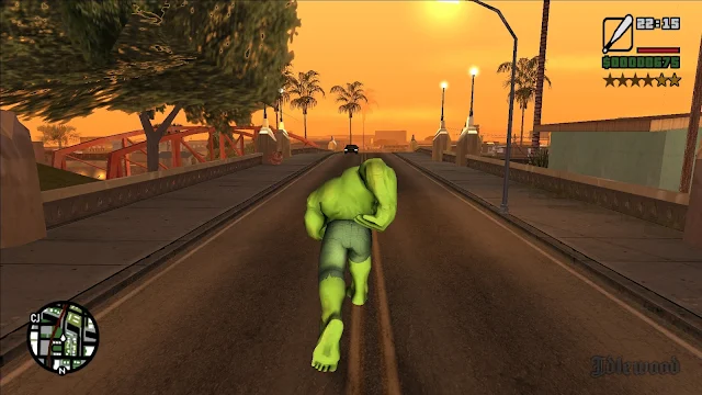 gta san andreas hulk mod