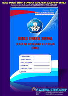 Buku Administrasi Sekolah seperti; Buku Induk Siswa, Buku Induk Guru Pegawai, Buku Induk Perpustakaan, Buku Induk Inventaris, Buku Klaper Siswa, Buku Administrasi Guru Kelas, Buku Surat Masuk, Buku Surat Keluar, Buku Tamu Umum, Buku Induk Absensi Siswa, Buku Kumpulan Administrasi Kepala Sekolah, Buku Piket Guru