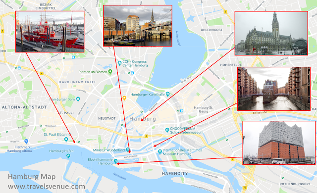 Tourist Map Sightseeing