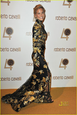 Bar Refaeli Roberto Cavalli Party During Paris Fashion Week