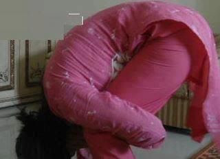 Punishment of girl....Funny image..Funny pictures.