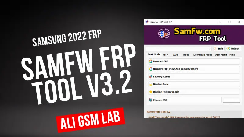 Online Mobile on LinkedIn: SamFw FRP Tool 2.5 – Remove Samsung FRP One Click