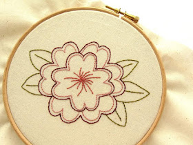 Flower Embroidery Pattern