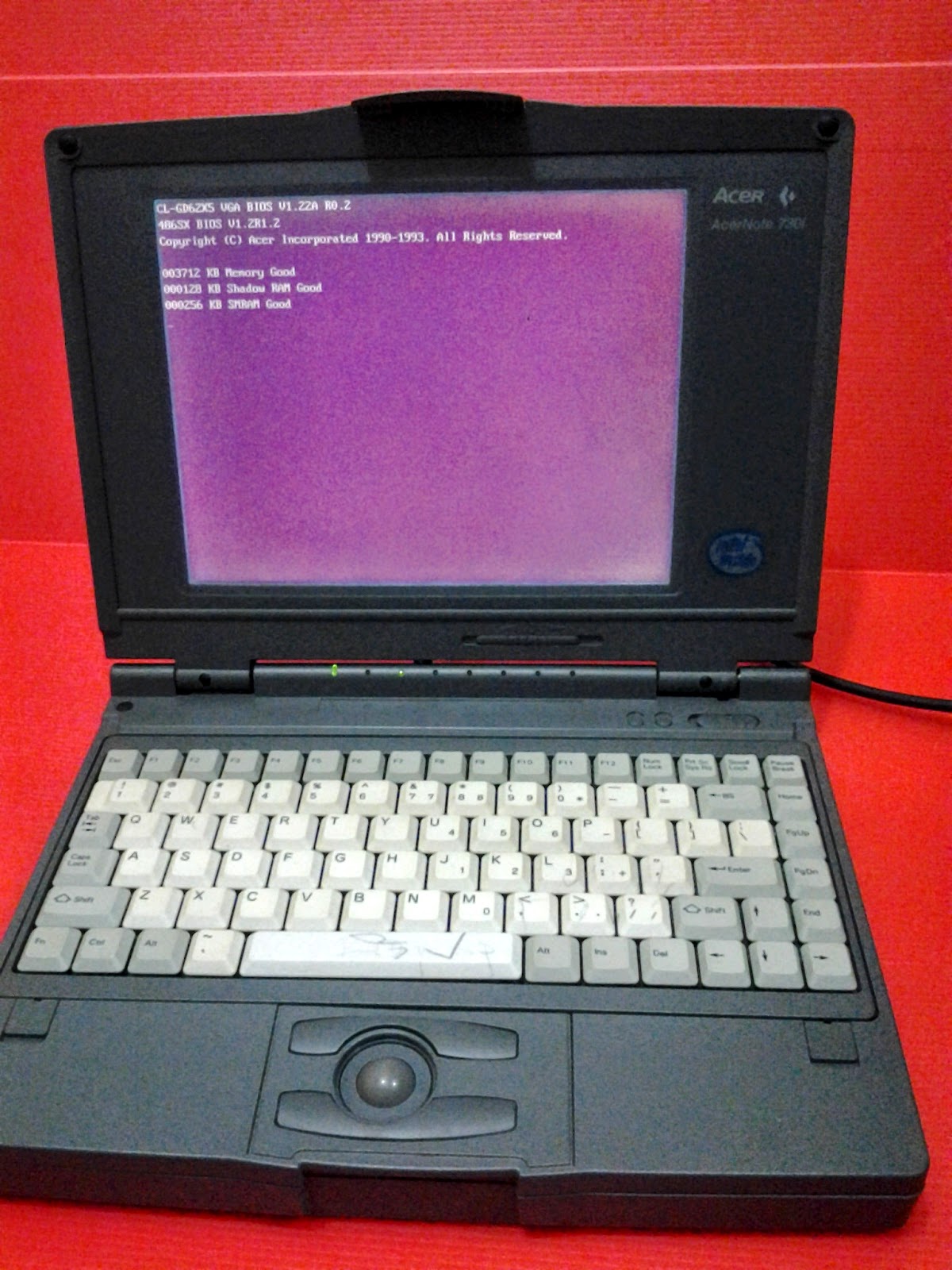 Toko Barang Bekas ku Laptop Acer Acernote 730i Jadul Antik